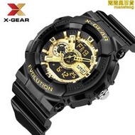 x-gear爆款時尚多功能手錶防水男士戶外運動電子手錶