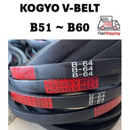KOGYO Belt B51 B52 B53 B54 B55 B56 B57 B58 B59 B60 Industrial Belting B51 52 53 54 55 56 57 58 59 60