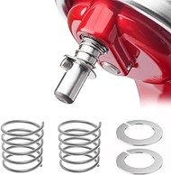 2 Pack 304 Stainless Steel Spring and Washer for Kitchenaid Mixers 3.5 Quarts to 7 Quarts - Quick In