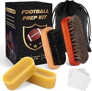 Luxiv 6Pcs Football Prep Kit, 6 in 1 Football Wax for Improved Tack Leather Football Conditioning Se