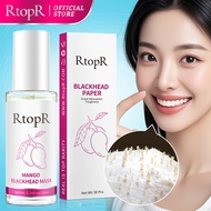 RtopR Mango Living Mask for Blackhead Removal - Blackhead Removal Serum and Nose Patch, Blackhead Re
