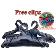 100 Flat Hanger Plastic Adult hanger 6DOZEN /12DOZEN