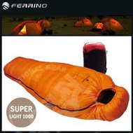 RV城市【義大利 FERRINO】特價7折》FP750 SUPERLIGHT 1000 頂級鵝絨睡袋(600g)羽絨睡袋