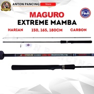 Joran Maguro Extreme Mamba 150 165 180 | Rod Fuji Carbon ORIGINAL Joran Pancing
