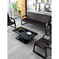 Iron Reception Sofa Sofa Reception Office Sofa Office Table Office Simple Sand Table Business Art Te