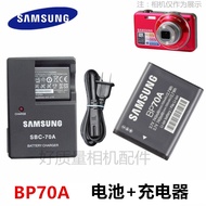 Suitable for Samsung ST30 ST80 ST88 ST90 ST95 ES80 ES90 Camera BP70A Battery+Charger