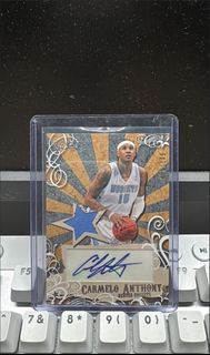 Topps Luxury Box Carmelo Anthony  /139 球衣簽名卡