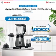 [25-29.06] Voucher Lazada đến 1TR | Máy xay sinh tố Bosch VitaPower MMB6177S - Series 4 (1200W màu b