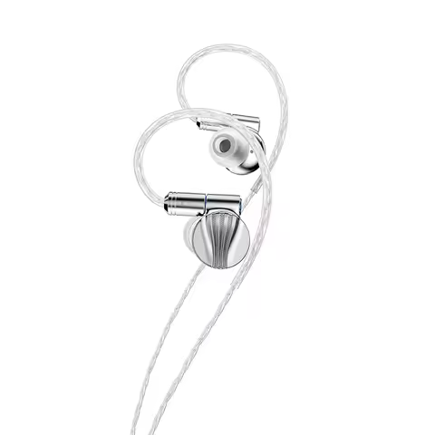 FiiO FD5 earphone Hi-res Beryllium-Coated DLC 1DD Earbuds 2.5mm/3.5mm/4.4mm Bass Sound, High Fidelit