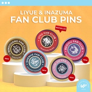 ❈▩Genshin Impact Button Pins Liyue &amp; Inazuma Fanmade Merchandise Raiden Hu Tao Zhongli Ayaka Account