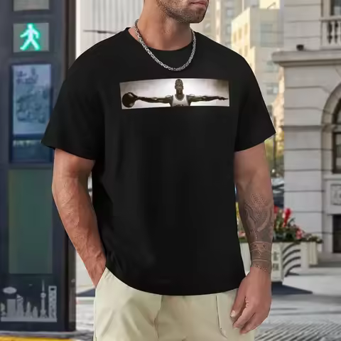 Novelty Flying Michaeler And Jordans Chicago 23 Basketball Stars Bulls 12 T-shirts Movement High Gra