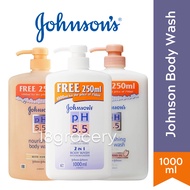 Johnson pH5.5 Body Wash, 1000ml