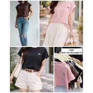 Women's Oversized Batwing Short Sleeve T-Shirt | Oversize Batwing Tshirt Alo | F492 Top Premium Top