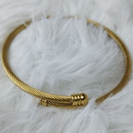 twisted bangle