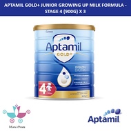 Aptamil Gold+ Junior Growing Up Milk Formula - Stage 4 (900g) x 3