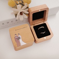客製化 木質飾品盒 刻圖刻字 送禮 禮物 飾品 收納盒 珠寶盒 小木