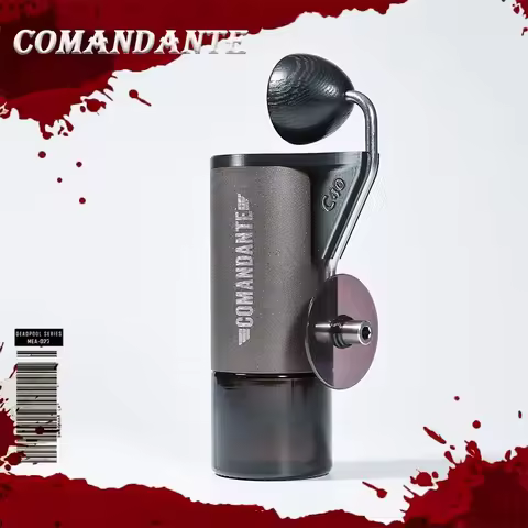 Comandante C40MK4 Manual Coffee Grinder Dust Cover Portable Plastic Coffee Grinder Lid Custom Cranke