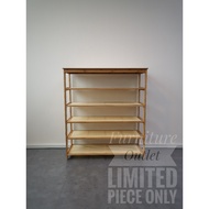 [SG Seller] Bamboo Shoe Organizer/Entrance Shoe Rack/ 6-Layer Large-Capacity Bamboo Shoe Rack/Home Organizer