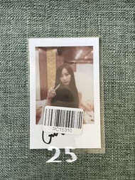 aespa giselle kms 特典即影即有簽名小卡