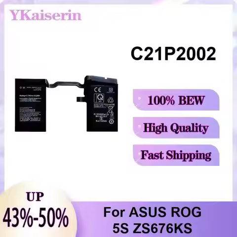 Hardwearing For Asus Rog 5S ZS676KS Robust 4000mAh C21P2002 Mobile Phone Battery