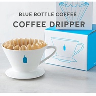 BLUE BOTTLE Coffee Dripper + Filter SET,  Hand Drip, Bluebottle, Ceramic Dripper