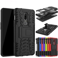 OnePlus 6 6T 5 5T 3 3T Hybrid Heavy Duty Rugged Dual Layer Shockproof Case With Kickstand Protective Phone Cover