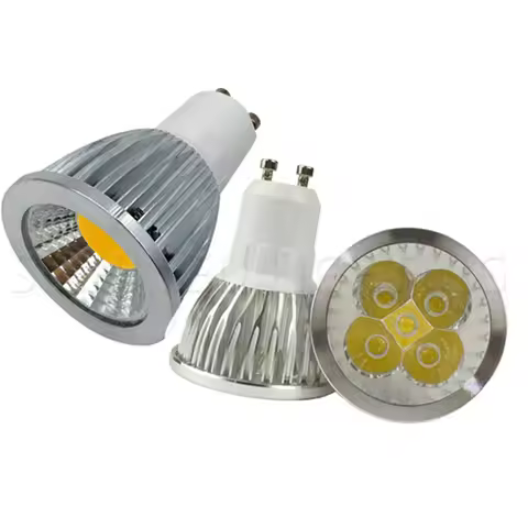 GU10 COB LED Bulb Spotlight 220V 110V Spot Lamp Lampada Energy Saving Warm/Cold White 9W 12W 15W GU1
