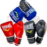 EVERLAST BOXING GLOVE MUAYTHAI GLOVE MMA TRAINING SPARRING GLOVE READYSTOCK NEX DAY DELIVERY FAST