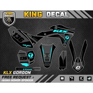 Decal KLX GORDON KLX BF KLX OLD KLX S DECAL KX CUSTOME DECAL 15