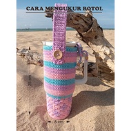 Stanley Cup Cover knitted/ knitted tumbler Cover knitted bottle
