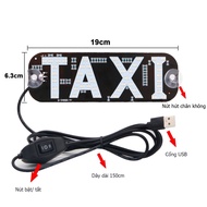 2-Color Changing TAXI Led Light, TAXI Indicator Light Mounted on Car Windshield