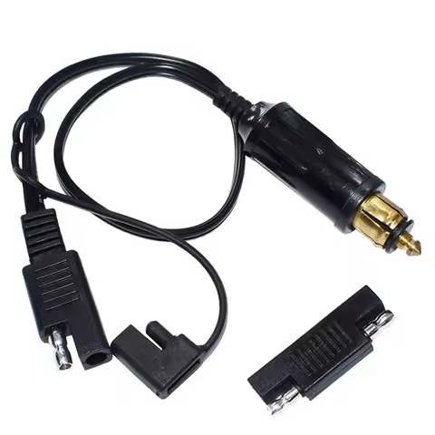 For BMW Motorcycle Connection Cable Battery Charger SAE Plug-A3 DIN-Hella