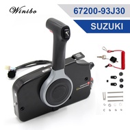Winibo 67200-93J50 Outboard Remote Control Box Throttle Shifter with Tilt Switch Boat Accessories Ki