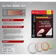 [FELET] Ultra Sonic 63 Badminton String (FREE GRIP)
