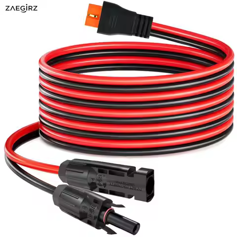 6m 3m 2m Solar Panel to XT60i-F Charging Cable for EcoFlow Delta 2/2 Max/Pro 3/3 Plus River 2/Pro/Ma