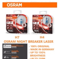 OSRAM NIGHT BREAKER LASER H4 H7