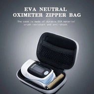 EVA Neutral Oximeter Zipper Bag Storage Bag Reasonable Layout Space Protective Case Hard Zipper Holder Oximeter Storage Box