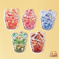 Aesthetic Boba Series Sticker 1 pc Sticker
