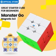 GAN CUBE Monster Go Magnetic 3x3 EDU， MG 356 Educational Cube  Toy for Kids Beginners Practices Stic