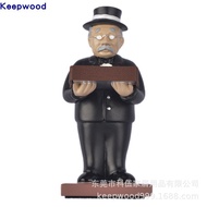 10.8 Small Top Hat Old Butler Watch Holder Watch Table Old Man Hat Creative Hooded Grandpa Watch Sto