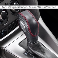 Car Gear Knob For Ford Auto Gear Shift Knob Cover Leather Shifter Knob Auto Knob Gear Leather Handbr