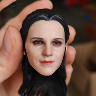 1/6 Scale Emma Watson Head Sculpt PVC Head Carving Model Fit 12'' Female Soldier Action Figure Body 