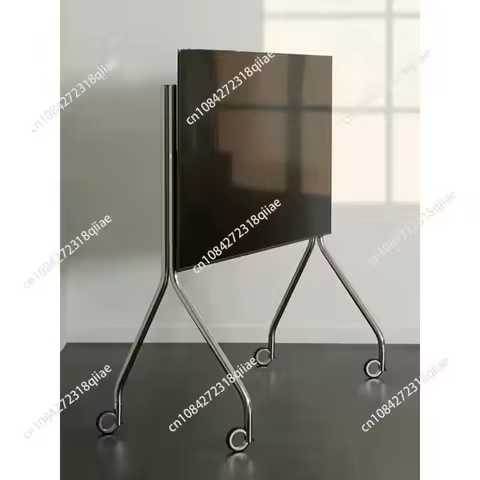 Stainless steel simple tv wall mount, 43-75 inch split-type floor stand, home entertainment system s