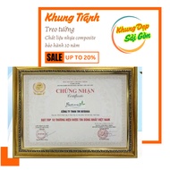 A4 21x30cm wall photo frame with mica or composite glass surface, high quality and durable