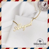 Stainless Steel Name Necklace custom Name Necklace Children's Name Necklace Adult Name Necklace