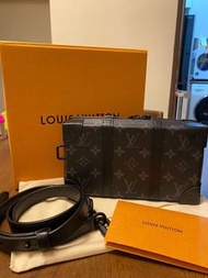 LV men soft trunk shoulder bag 