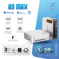 Mini PC - Geekom A9 MAX AMD Ryzen AI 9 HX 470 RAM 32GB DDR5 SSD 1TB NVME Windows 11 Pro