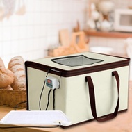 [whfashionkk] Bread Proofer Foldable with Handle, Dough Proofer Temperature Control for Restaurant, 