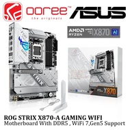 ASUS  ROG STRIX X870-A GAMING WIFI DDR5 AM5 GAMING MOTHERBOARD COMBO PROCESSOR 7500F /  7800X3D / 97