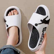 Inaso Sendal Pria Sport Selop Sandal Slide Rumah Karet Pria Korean Olahraga Slippers Cowok Slop Anti